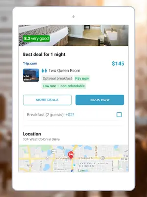 Cheap Hotels android App screenshot 3